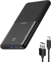 VRURC išorinė baterija 30000 mAh, 22,5 W, USB-C, 4 išvestys, T3016