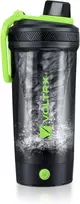 VOLTRX elektrinis baltymų kokteilių plaktuvas USB-C, 600 ml, 6000 aps./min., VT004