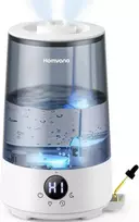 Homvana ultragarsinis oro drėkintuvas 3,6 l, 360° rūkas, 34 val., H101