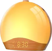 LIORQUE šviesos žadintuvas su saulėtekio simuliacija, Bluetooth ir FM radiju K2