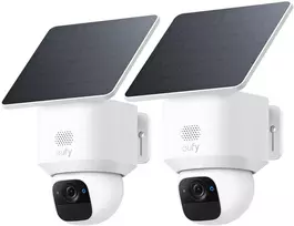 eufy lauko stebėjimo kamera SoloCam E30 2K su saulės energija ir 360° pasukimu, 2 vnt., T8171