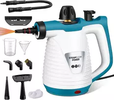 KingSom rankinis garinis valytuvas 1050 W, 3 bar, 350 ml su 10 priedų JQ388