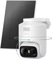 Anker eufyCam C37 lauko stebėjimo kamera su 3 W saulės skydeliu, 2K, 360°, T814X