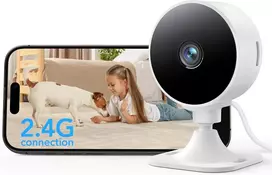 GNCC vidaus Wi-Fi kamera 1080p su naktiniu matymu ir dvipusiu garsu GC3