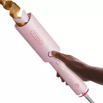 TYMO automatinis plaukų garbanojimo prietaisas CURLPRO 32 mm, 160–210 °C, rožinis