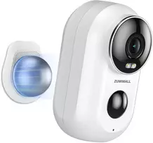 ZUMIMALL belaidė lauko stebėjimo kamera Wi-Fi Full HD 1080p su naktiniu matymu F5