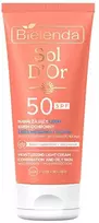 Bielenda Protective veido kremas SPF 50 Drėkinantis lengvas kremas 50 ml