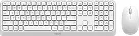 Philips 3000 series SPT6307W/00 Klaviatūra ir pelė įskaityta Universalus Radijo dažnio belaidė QWERTY Anglų Balta