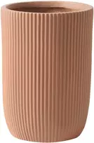 Beliani Gėlių vazonas EANTIO 30 cm rudas