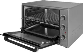 Mikrobangų krosnelė Elektrinė orkaitė, 65L, 2000W, pilka, 70551, ELITE