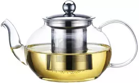 Stiklinis arbatinukas/žolelių plikymo indas 800 ml, 0783M, KAMILLE