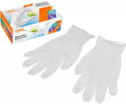 Pudruotos latekso pirštinės L, 100 vnt., 12 x 7 x 20, 00958, Simple Solution