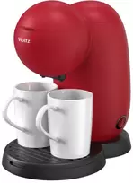 Oliver Voltz Kavos aparatas, 450W, vandens talpa 0.3L, 2 vnt. keramikiniai puodeliai, Raudona, 55OV51170G,