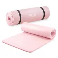 4FIZJO fitneso ir jogos kilimėlis NBR 180 x 60 x 1 cm, rožinis