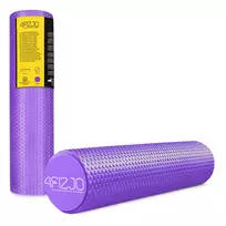 Masažinis volelis su dygliukais 4FIZJO CARE+ 60 cm, violetinis