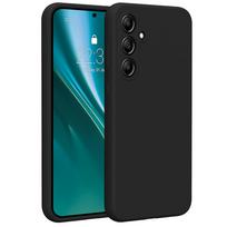 „Etteri Silicone Case“ dėklas Samsung Galaxy A35 5G, juodas
