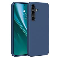 Etteri Silicone Case dėklas Samsung Galaxy S24 Plus, tamsiai mėlynas