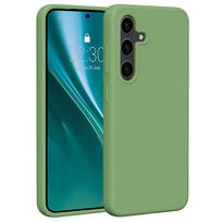 Etteri Silicone Case dėklas Samsung Galaxy S24, šviesiai žalias