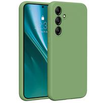 Etteri Silicone Case dėklas, skirtas Samsung Galaxy A35 5G, Šviesiai žalias