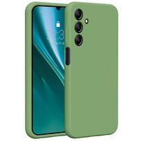Etteri silikoninis dėklas, skirtas Samsung Galaxy A25 5G, šviesiai žalias