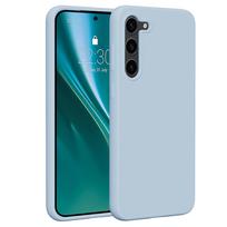 Etteri silikoninis dėklas Samsung Galaxy S23 Plus telefonui, šviesiai mėlynas