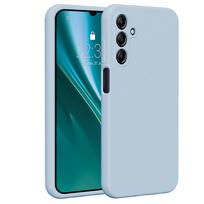 Dėklas Etteri Silicone Case, skirtas Samsung Galaxy A15 4G / A15 5G šviesiai mėlynas