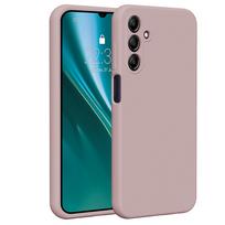 Etteri Silicone Case dėklas Samsung Galaxy A15 4G / 5G, šviesiai rožinis