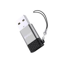 Bwoo BZ-38 USB-A į USB-C adapteris, Pilkas