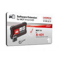 Launch MOT IV programinės įrangos funkcijų išplėtimo į X-431 licencija
