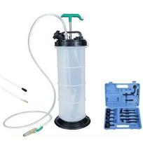 Pavarų dėžės tepalo keitimo įrenginys 7,5 L su ATF adapterių rinkiniu
