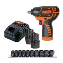 Akumuliatorinis smūginis veržliasukis 12V 3/8" SX-DRIVE su priedų rinkiniu