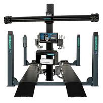 Ratų suvedimo stendas geoliner® 630 Tilt su keltuvu quattrolift® 4000 WA Hofmann