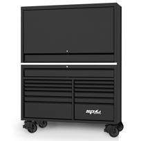 Mobilus darbastalis su 13 stalčių ir plačia įrankių spinta SPtools USA Sumo series