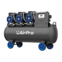 Betepalinis oro kompresorius 100l 150l/min 8bar AirPro