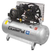 Stūmoklinis oro kompresorius 270L, 900 L/min, 10 bar GudePol HD