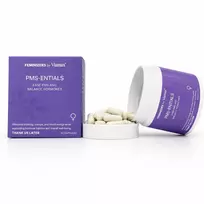 Viamax Ease PMS and balance hormones. Alleviates bloating, cramps and mood swings while supporting hormonal balance and overall well-being PMSentials