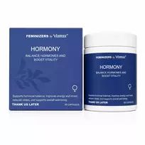 Viamax Balance hormones and boost vitality. Supports hormonal balance, improves energy, enhances mood and promotes overall well-being. Hormony