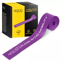 Kompresinė reabilitacijos juosta 4FIZJO Floss Band 1 mm, violetinė