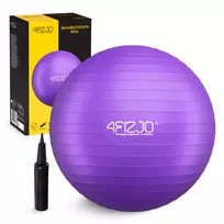 Gimnastikos kamuolys 4FIZJO Reh Ball 65 cm, violetinis