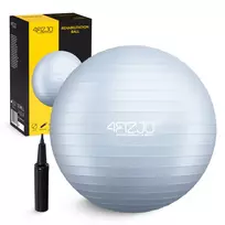 Gimnastikos kamuolys 4FIZJO Reh Ball 65 cm, pilkas