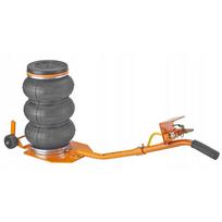 Pneumatinis domkratas su ratukais 3.5T 150-400mm + apsauginė guma