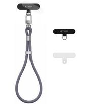 Pikas (Shadow Grey) dirželis telefonui "Tech-Protect C11S Rope Wrist Strap"