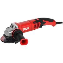 Elektrinis kampinis šlifuoklis su antivibracine rankena 125mm, 1500W, KSM05-125+, DCK