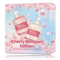 Kundal Honey & Macadamia Cherry Blossom rinkinys plaukams (500 ml. šampūnas + 500 ml. plaukų priežiūros priemonė) - Rinkinys