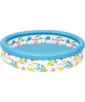 Pripučiamas baseinas Bestway Fish 122x25 cm