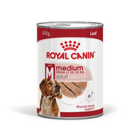Royal Canin Medium Adult Loaf drėgnas maistas suaugusiems vidutinio dydžio veislių šunims, 410 g