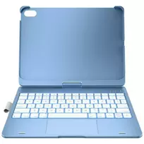 Typecase Case Flexbook Touch with keyboard for iPad 11" (A16) 2025 / iPad 10.9" 2022, light blue
