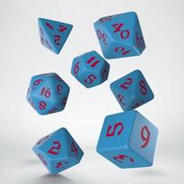 Classic RPG Runic Blue & Red Dice Set