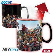 MARVEL Puodelis - Heroes | Reaguojantis į karštį 460 ml