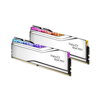 G.SKILL DIMM 32GB DDR5-6400 (2x 16GB) Dual Kit (silver, F5-6400J3239G16GX2-TR5NS, Trident Z5 Royal Neo, AMD EXPO)